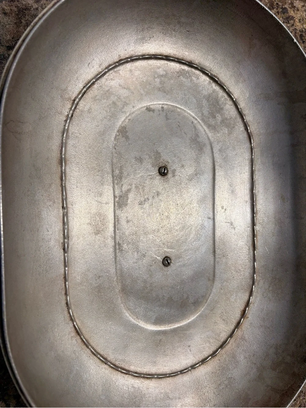 Vintage Wagner Ware Sidney O Magnalite 4267-P Oval Roasting Pan